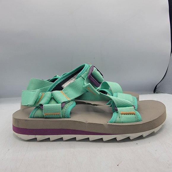 Merrell Alpine Strap Womens 8 Mint Green Sandals Shoes Casual Walking J003564 - Picture 9 of 13